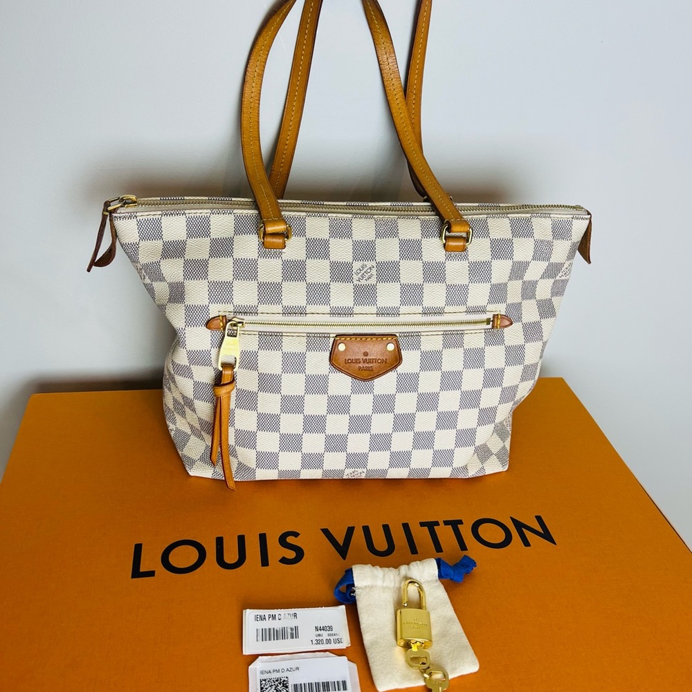 Authentic Louis Vuitton IENA PM D.AZUR